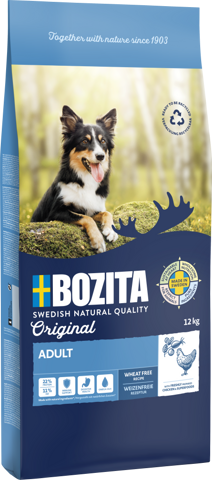 BOZITA Hunde-Trockenfutter Original Adult mit Huhn